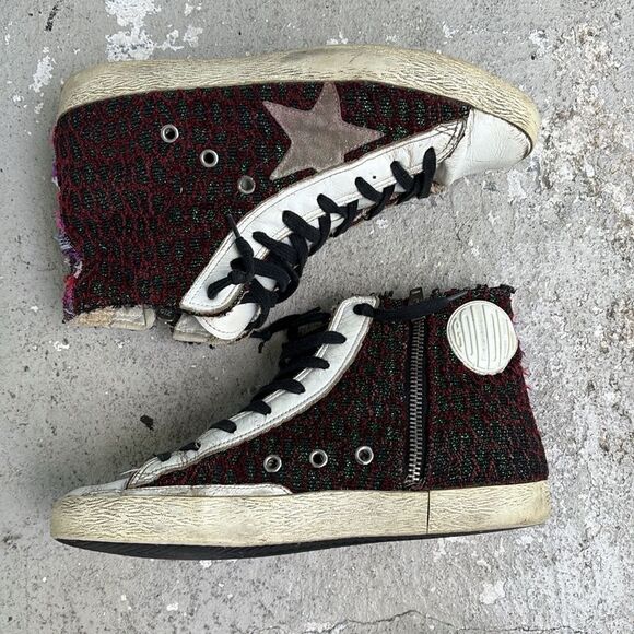 Distressed Golden Goose Francy high tops - Picture 3 of 11